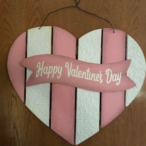 Happy Valentine's Day Heart Wall Decor